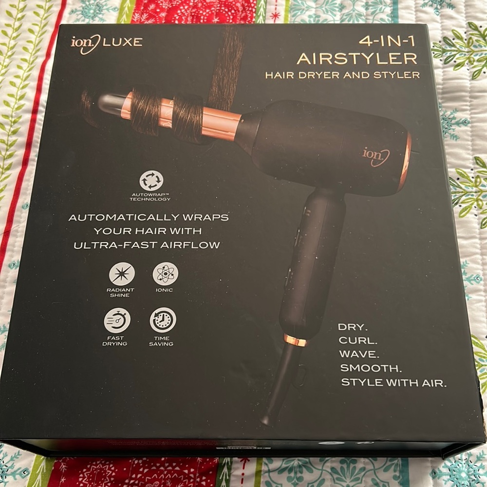 Ion luxe 4 in 1 air styler